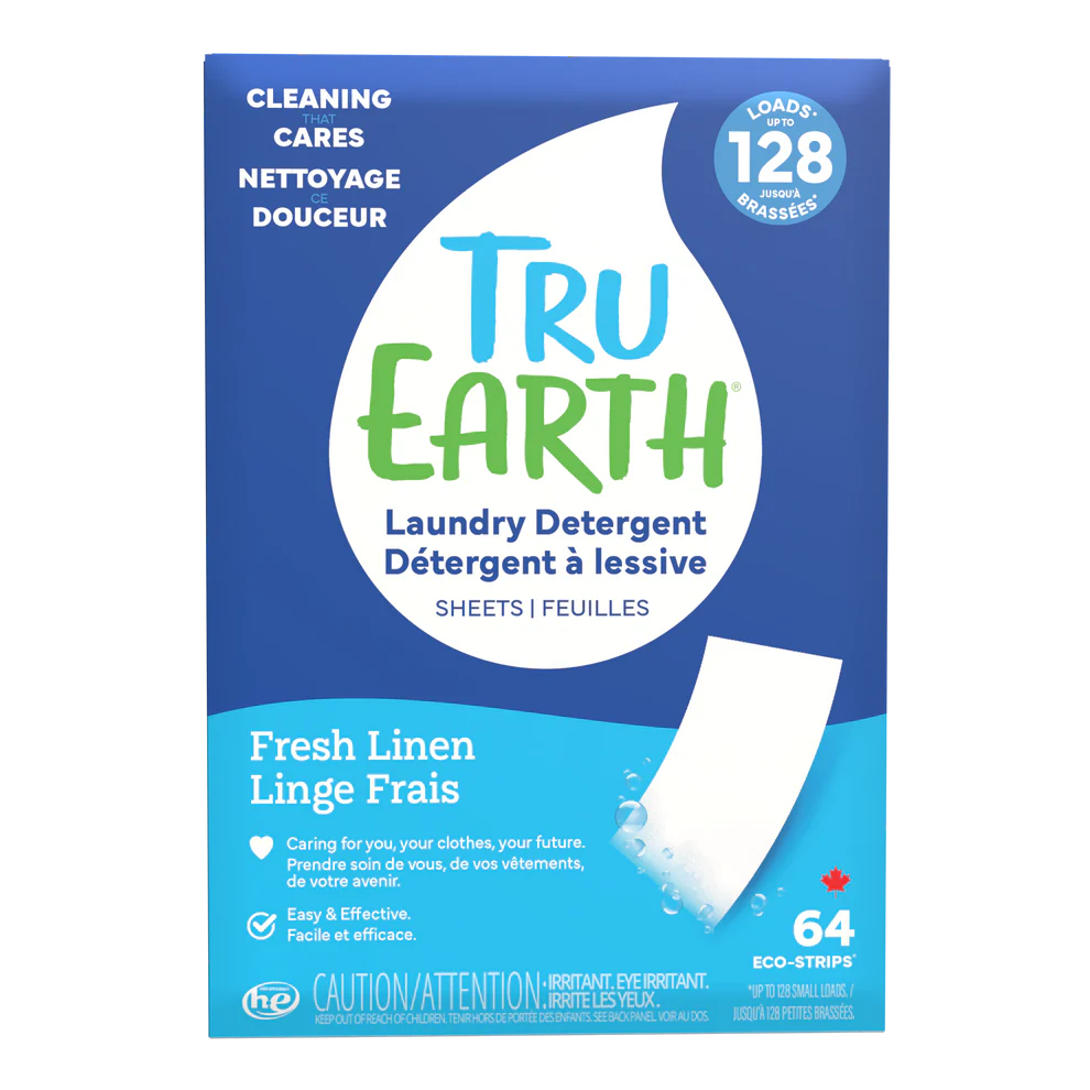 Tru Earth Fresh Linen Laundry Detergent