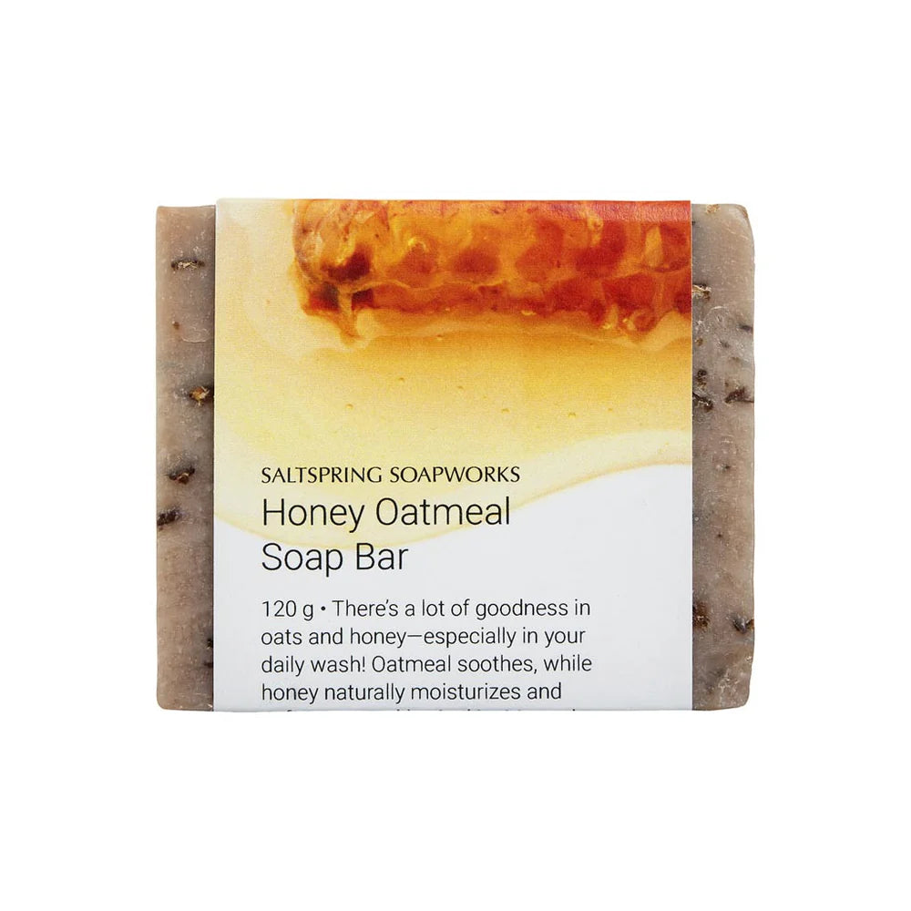 Saltspring Soapworks Soap Bar - Honey Oatmeal