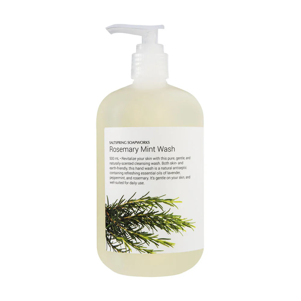 Saltspring Soapworks Wash - Rosemary Mint