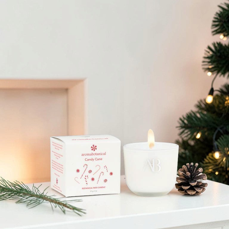 Candy Cane Mini Candles - Abbott