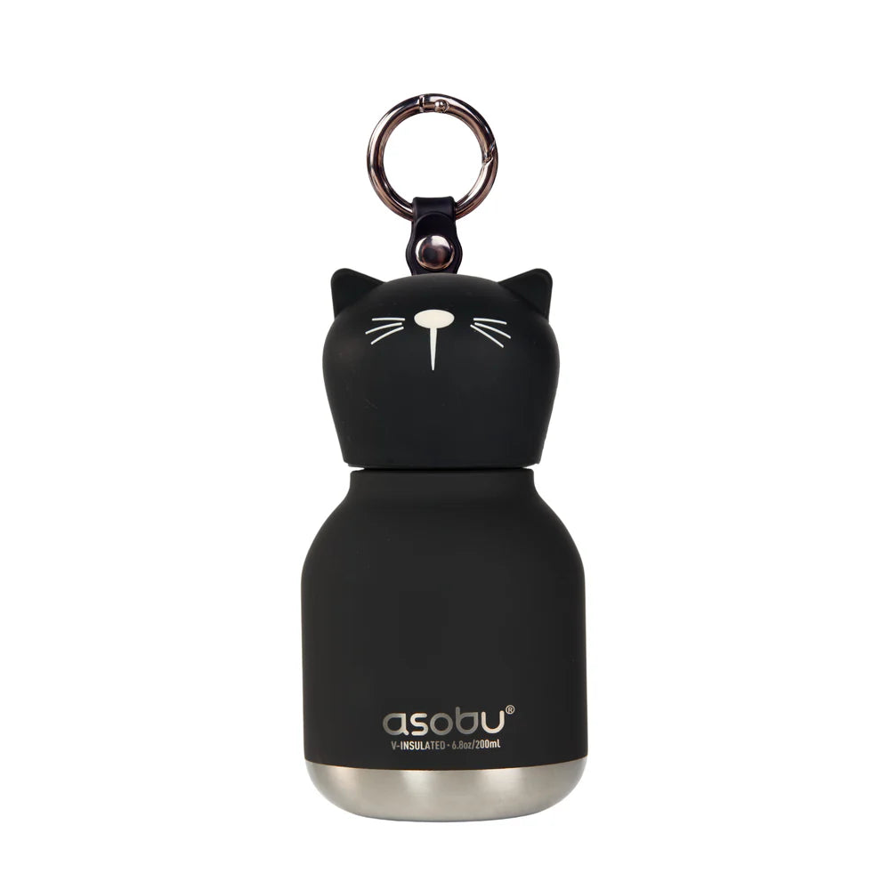 Asobu Mini Bestie Bottle - Black Cat