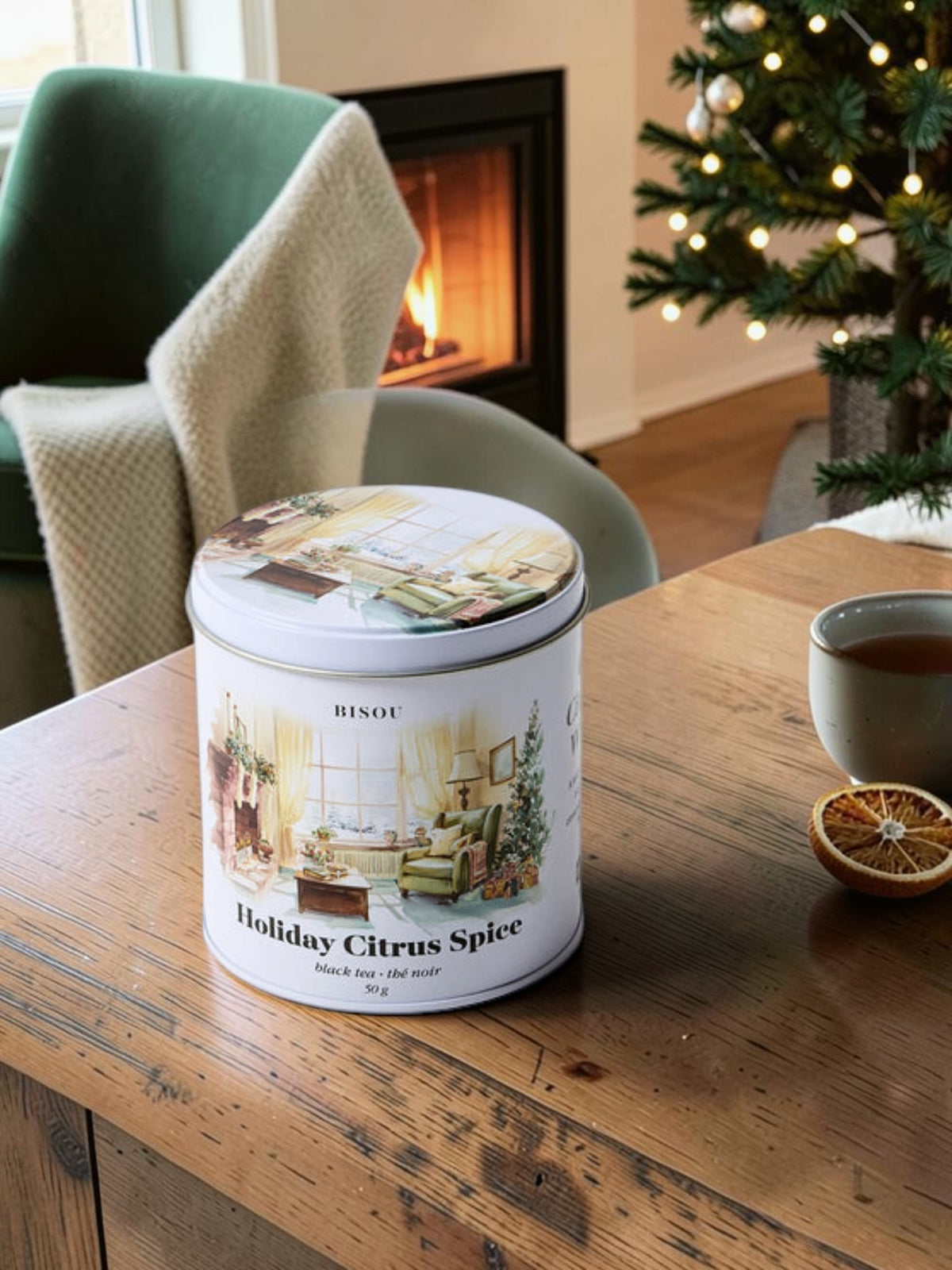 Holiday Citrus Spice Tin