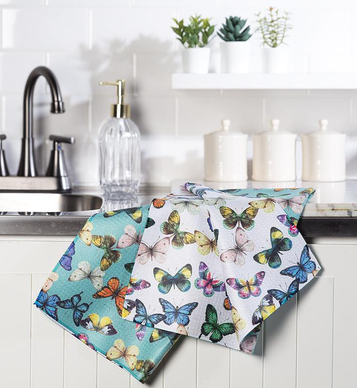 Renu Kitchen Towel Butterflies