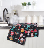 Cocktails Kitchen Towel - Abbott