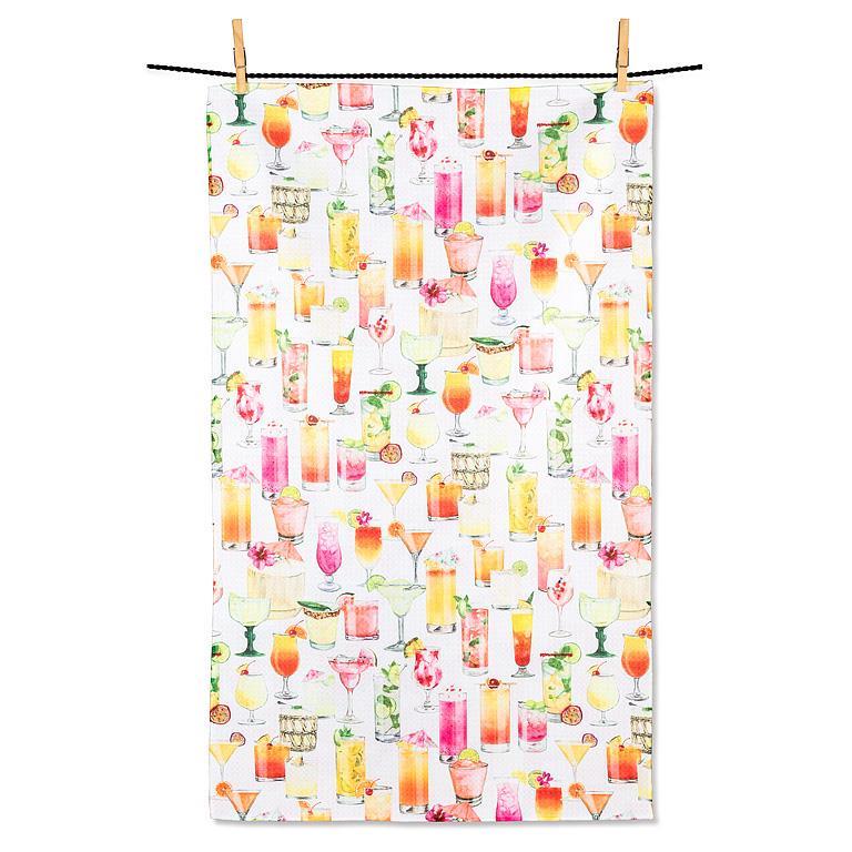 Renu Kitchen Towel Cocktails