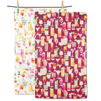 Renu Kitchen Towel Cocktails