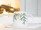 Cedar Branches Wide Base Mug - Abbott