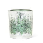 Small Frost Winter Forest Votive - Abbott