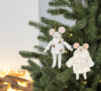Fancy Winter Mouse Ornament - Abbott