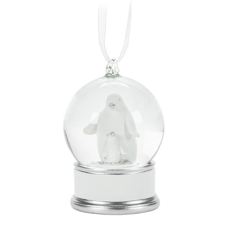 Small Arctic Snow Globe Ornament - Abbott