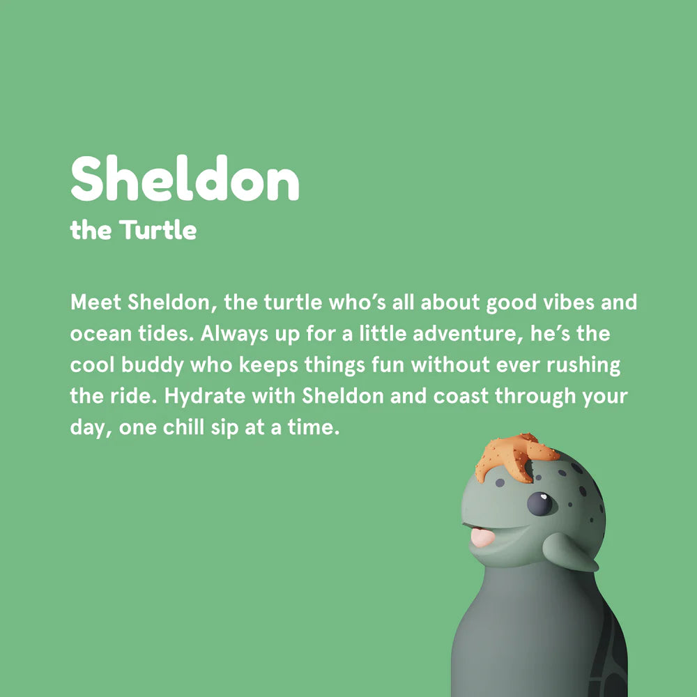 Asobu Bestie Bottle - Turtle