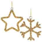 Beaded Outline Ornament - Abbott