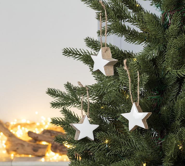 Thick Star Ornament - Abbott