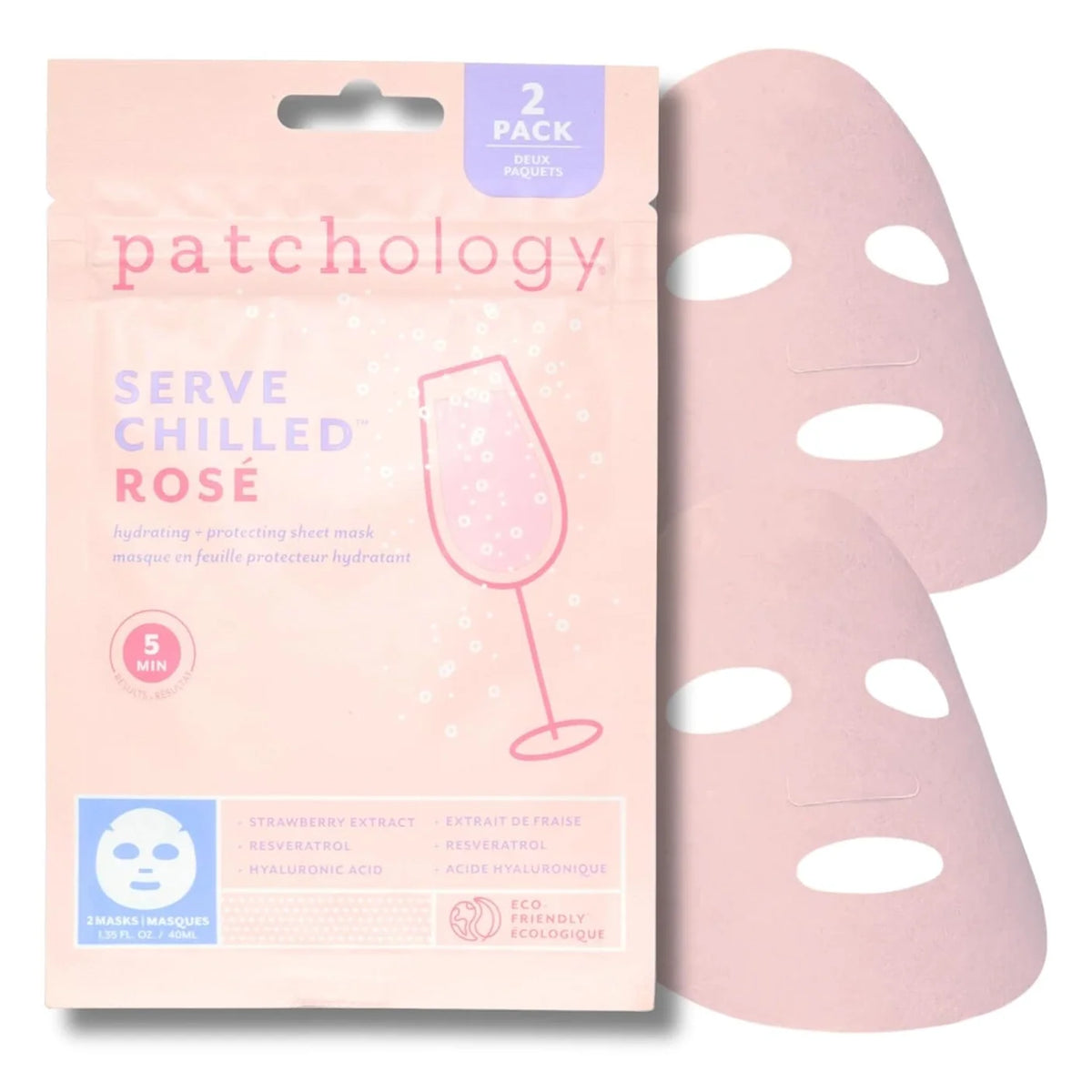 Patchology - Serve Chilled Rose Hydrating Sheet Masks