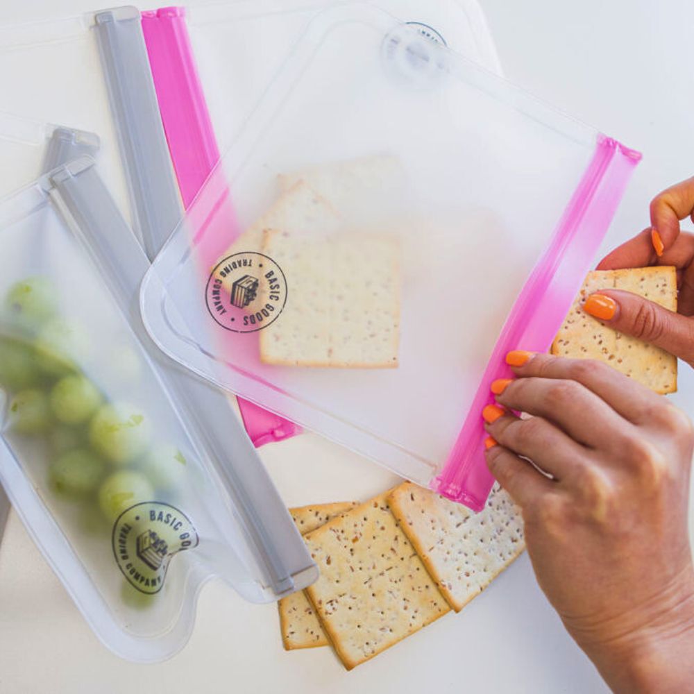Reusable Bags- 6 Pack of Small & Medium Sizes