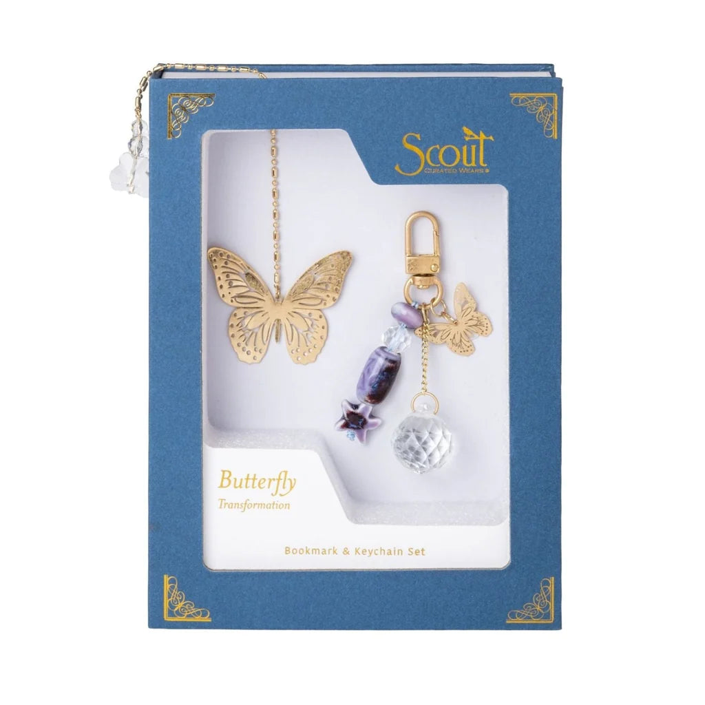 Bookmark & Keychain Set - Scout