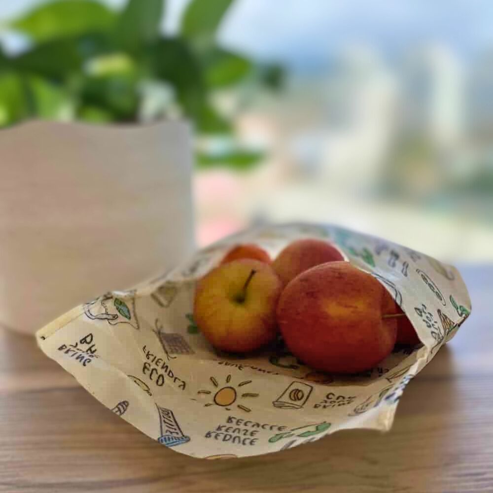 Tru Earth Beeswax Snack Bags - 4 Pack (2M, 2L)