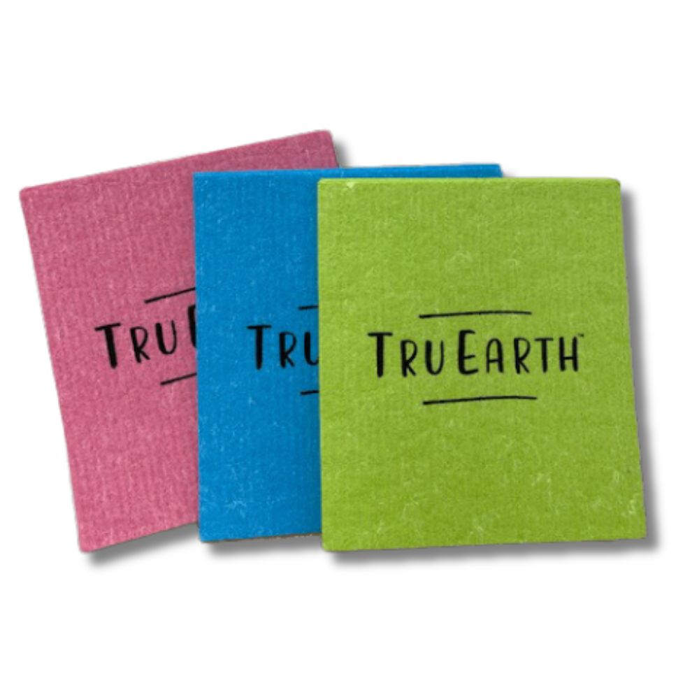 Tru Earth Swedish Dishcloths - Multi-Colour 6 Pack