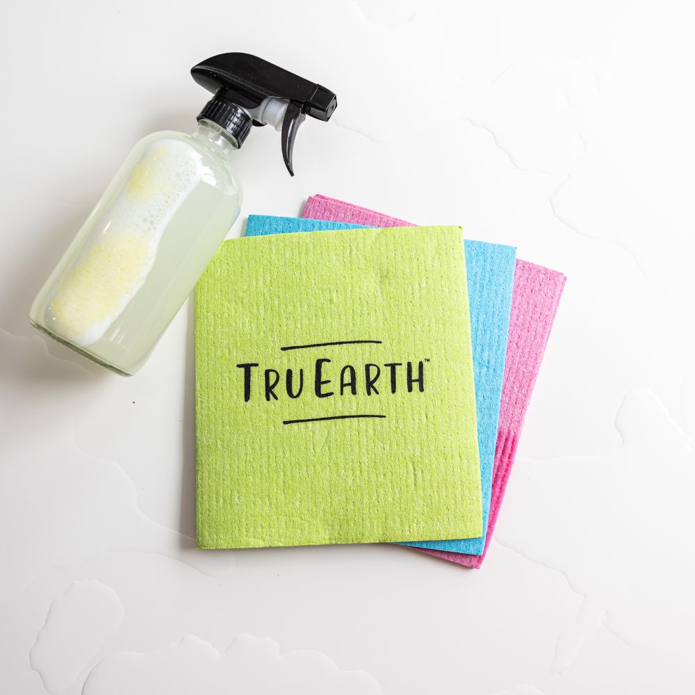 Tru Earth Swedish Dishcloths - Multi-Colour 6 Pack