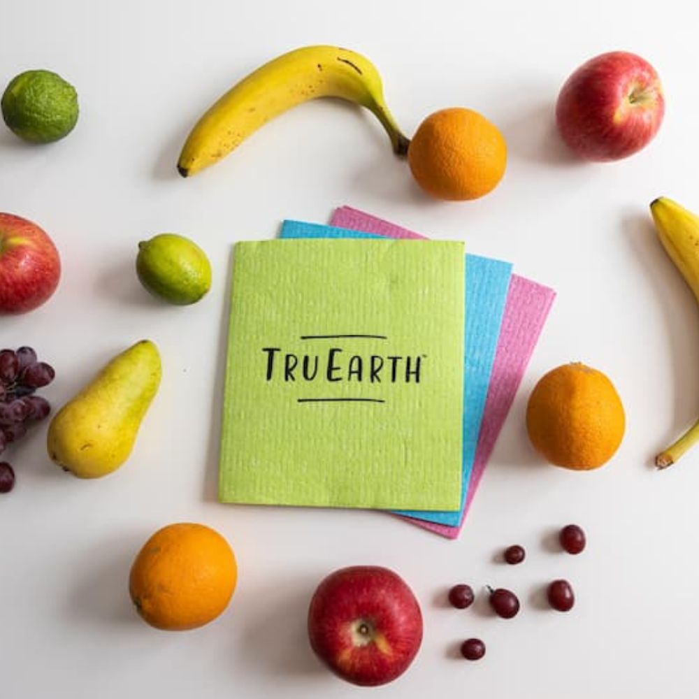 Tru Earth Swedish Dishcloths - Multi-Colour 6 Pack
