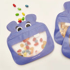 Hippo Zipper Bags Set of 3 - Kikkerland