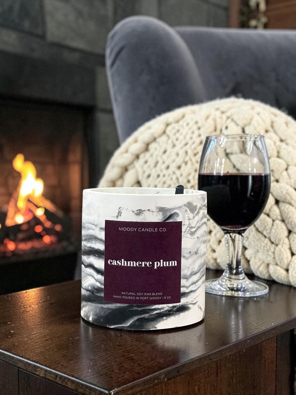 Cashmere Plum - Moody Candles Co