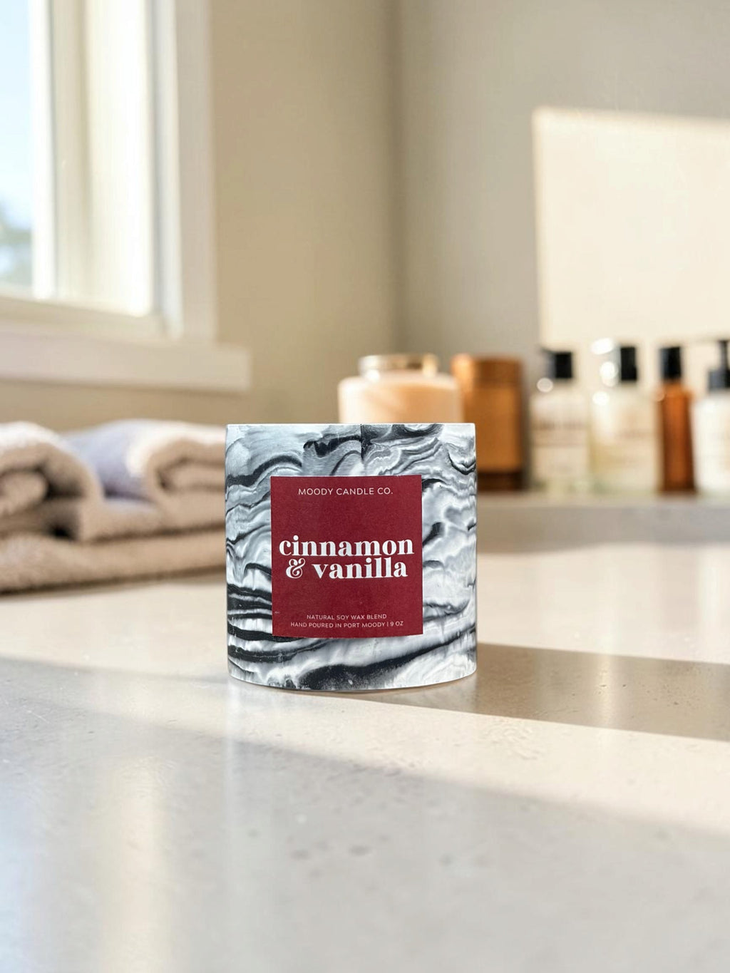 Cinnamon & Vanilla Candle - Moody Candle Co.