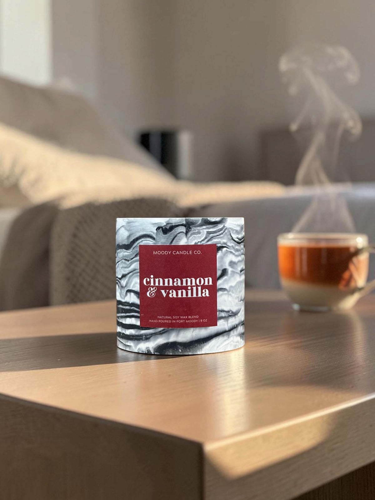 Cinnamon & Vanilla Candle - Moody Candle Co.