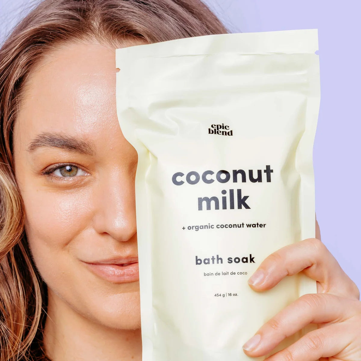 Epic Blend Vegan Bath Salts Soak - Coconut Milk