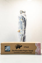 Reusable Paper Towels - 6 Pack Absorbent & Durable Kitchen Towels