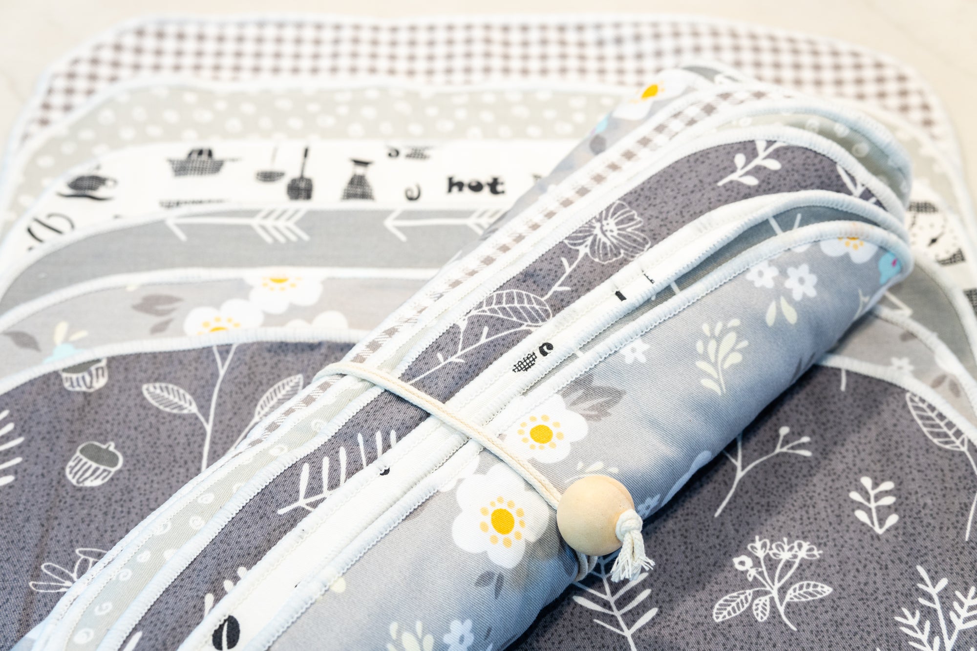 Reusable Paper Towels - 6 Pack Absorbent & Durable Kitchen Towels