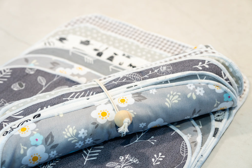 Reusable Paper Towels - 6 Pack Absorbent & Durable Kitchen Towels