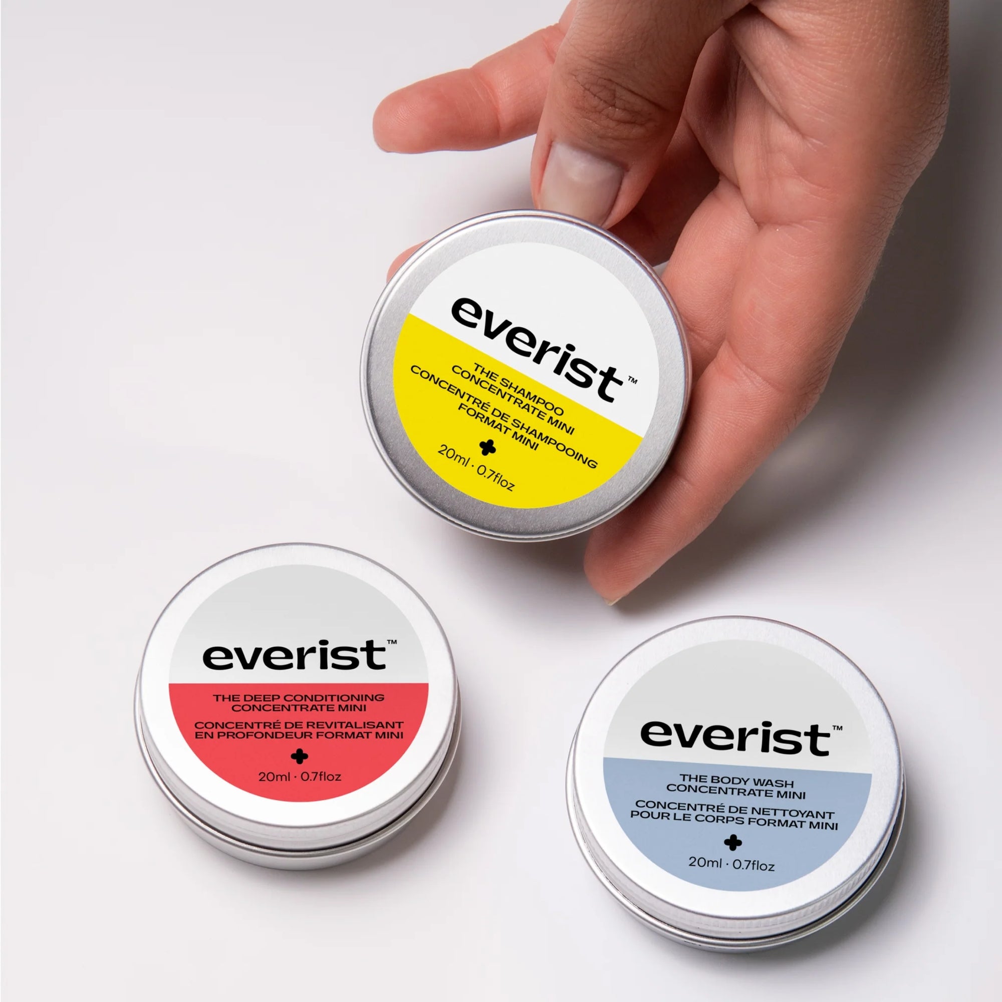 Everist The Shower Essential Travel Kit