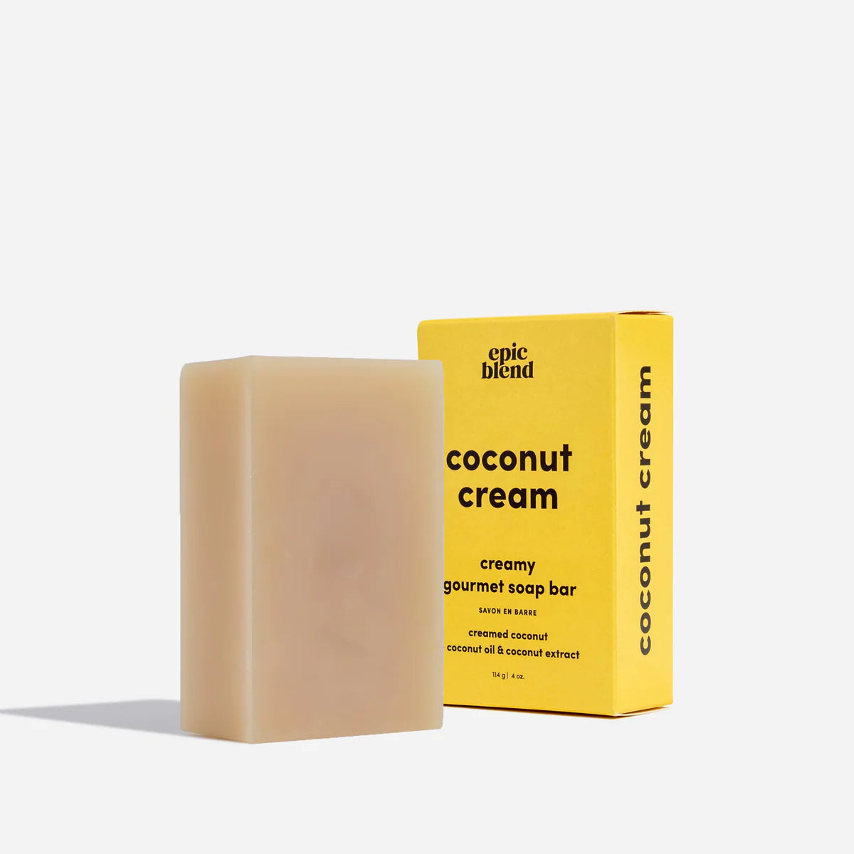 Epic Blend Vegan Soap Bar - Coconut Cream