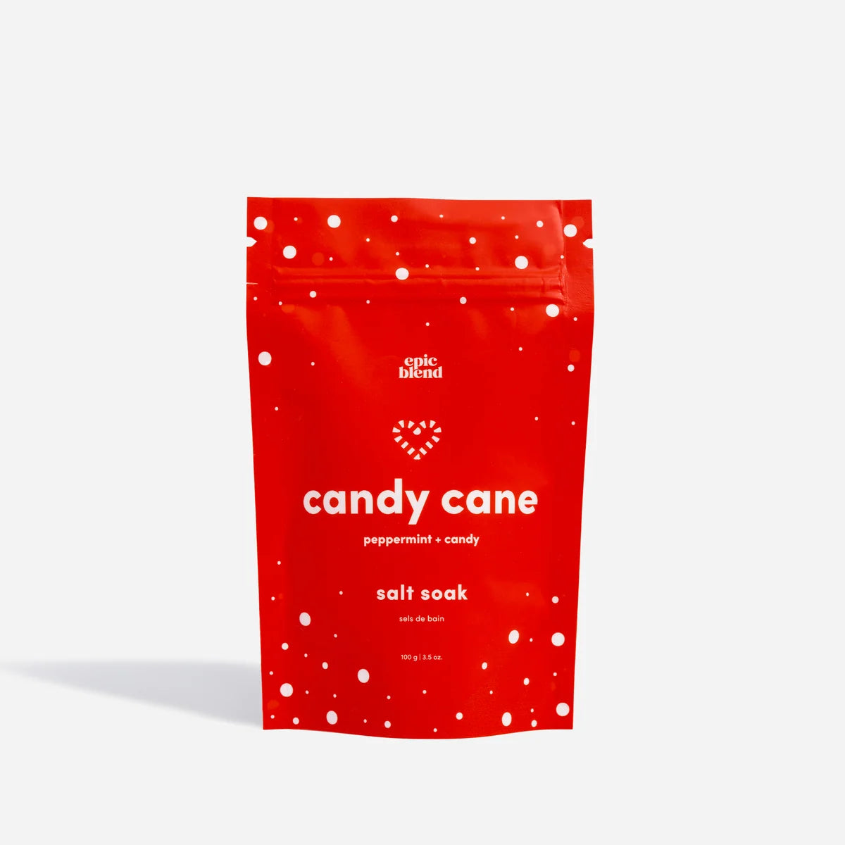 Epic Blend Vegan Bath Salts Soak - Candy Cane