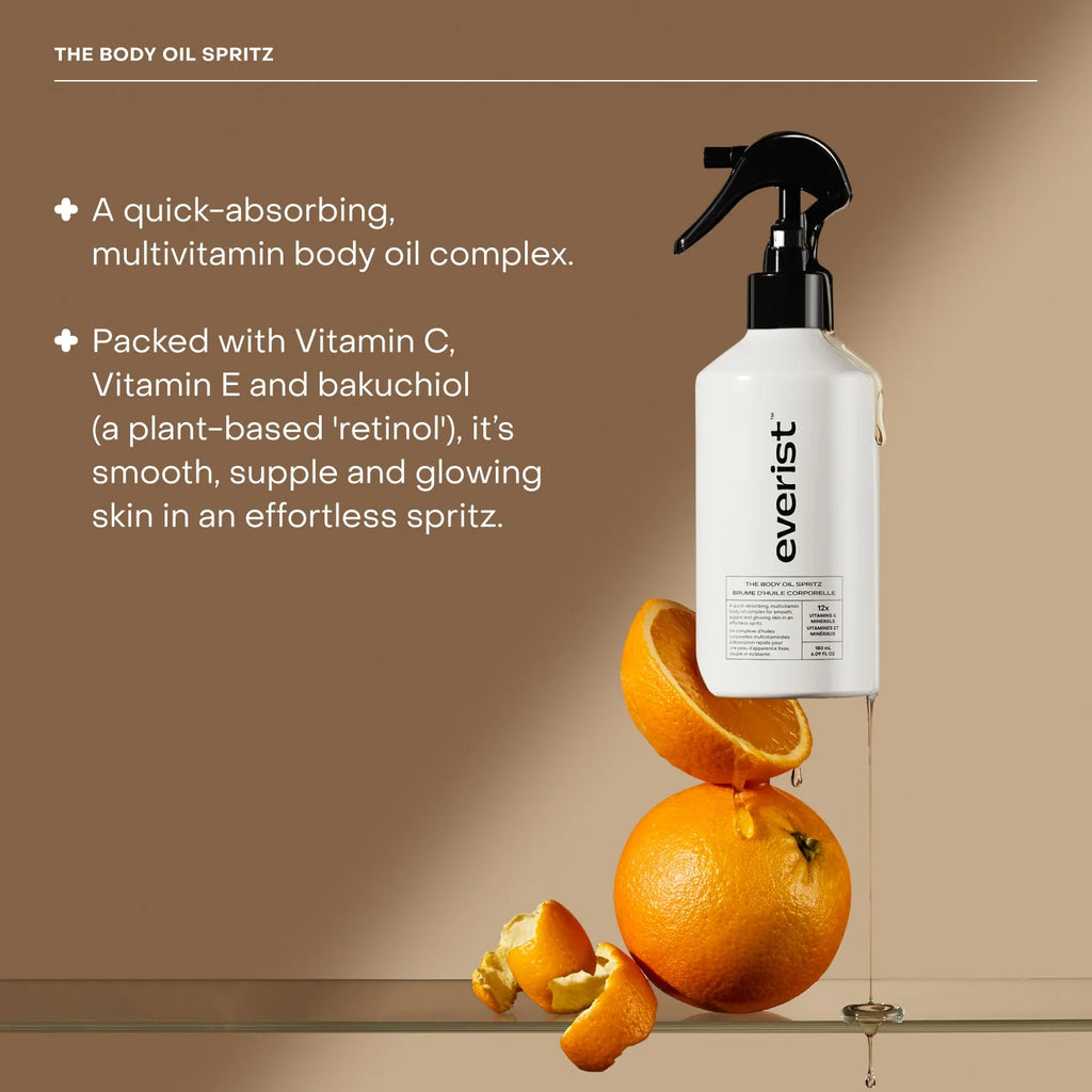 Everist Body Oil Spritz for Glowing Skin