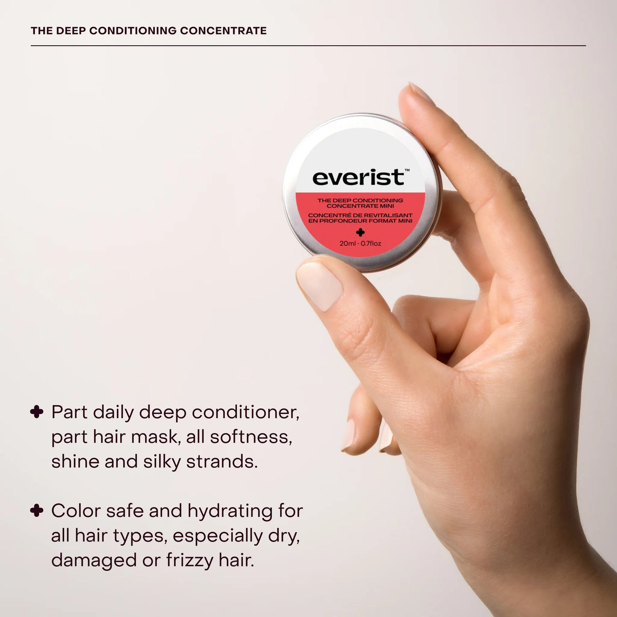 Everist Conditioner Concentrate -  The Deep Conditioning Mini Travel Tin