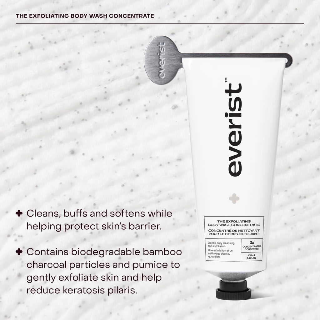 Everist Body Wash - The Exfoliating Body Wash Concentrate Tube