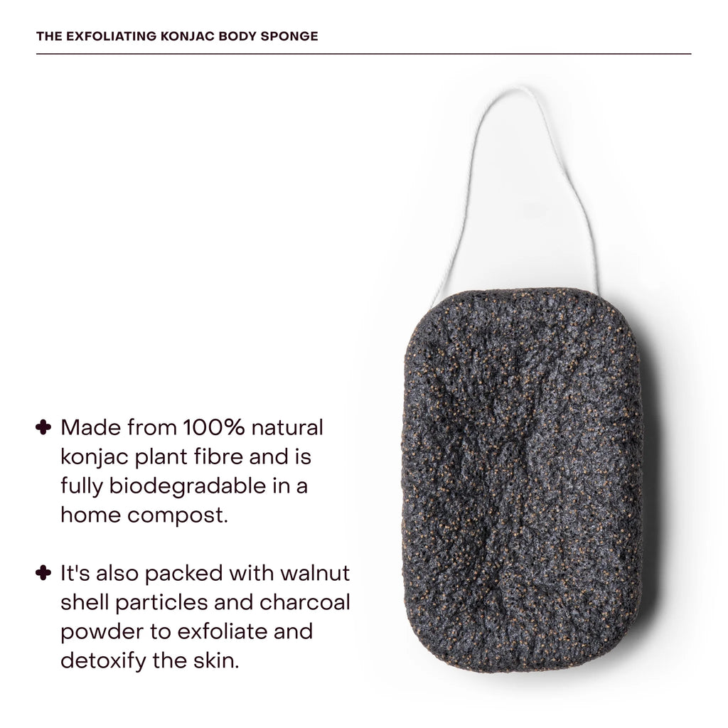 Everist Konjac Body Sponge - Exfoliating