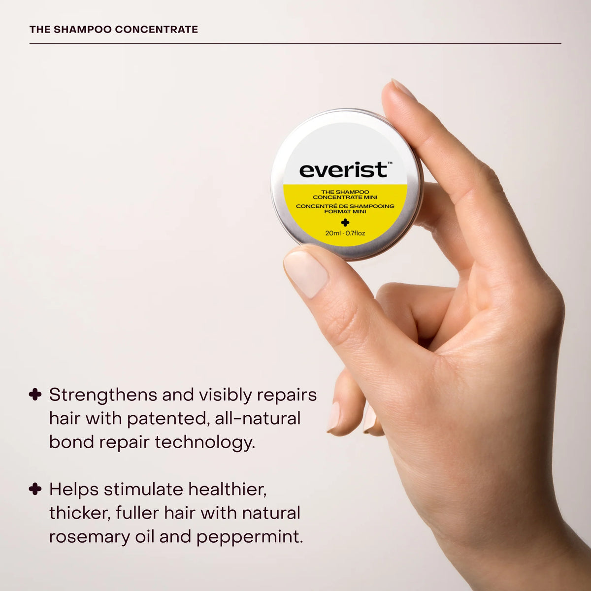 Everist Shampoo Concentrate - The Mini Travel Tin