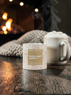 Frothy Nog & Rum fire - Moody Candles Co