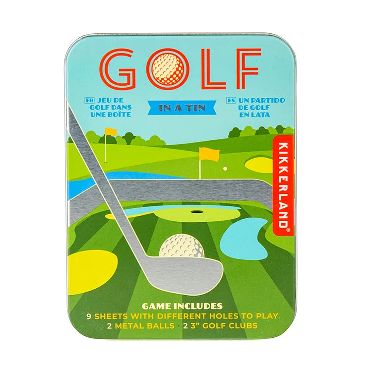 Golf In A Tin - Kikkerland