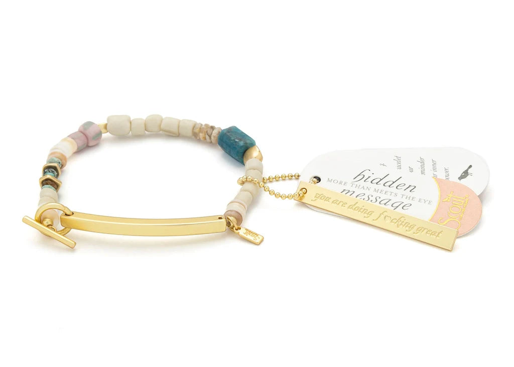 Hidden Message Bracelet - Scout