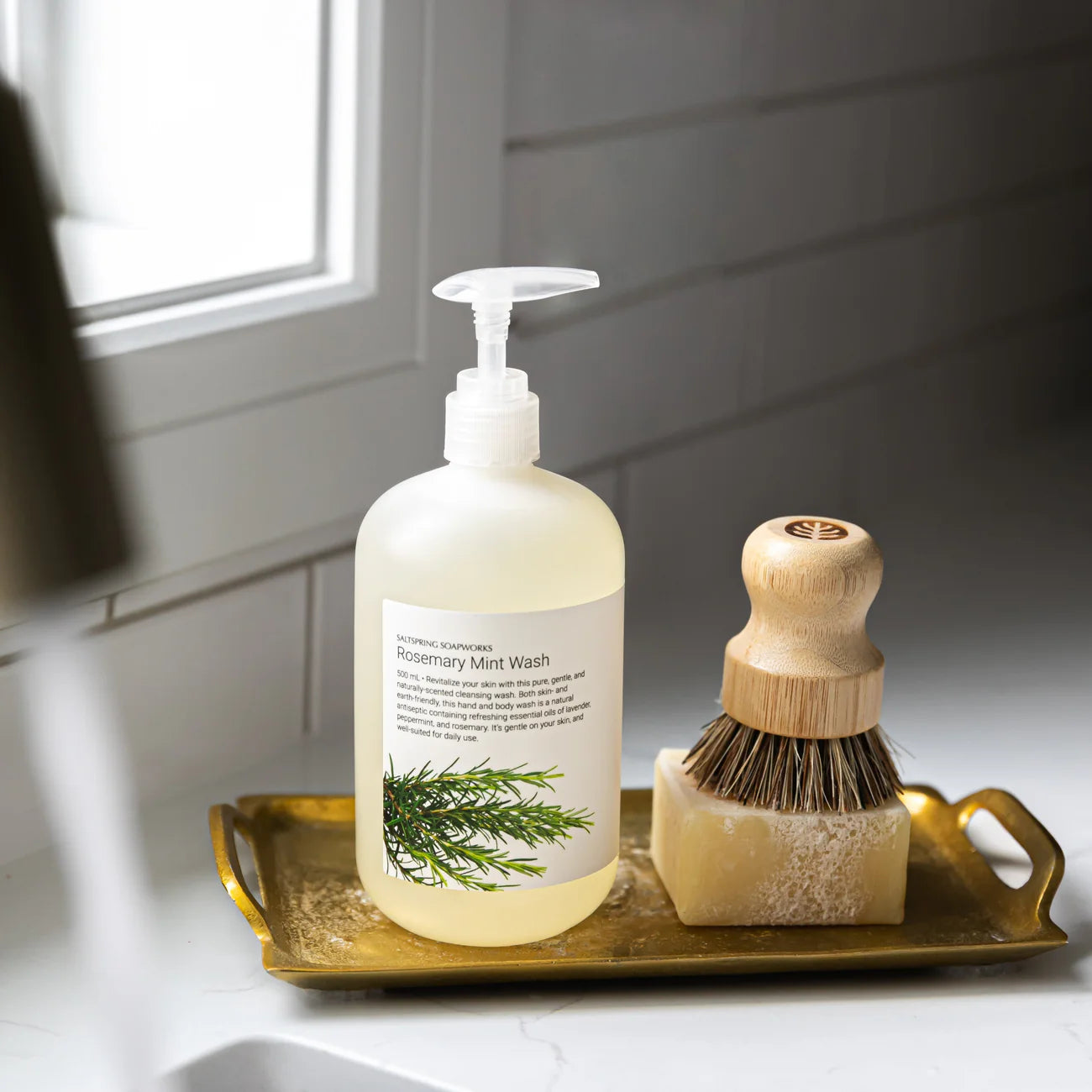 Saltspring Soapworks Wash - Rosemary Mint