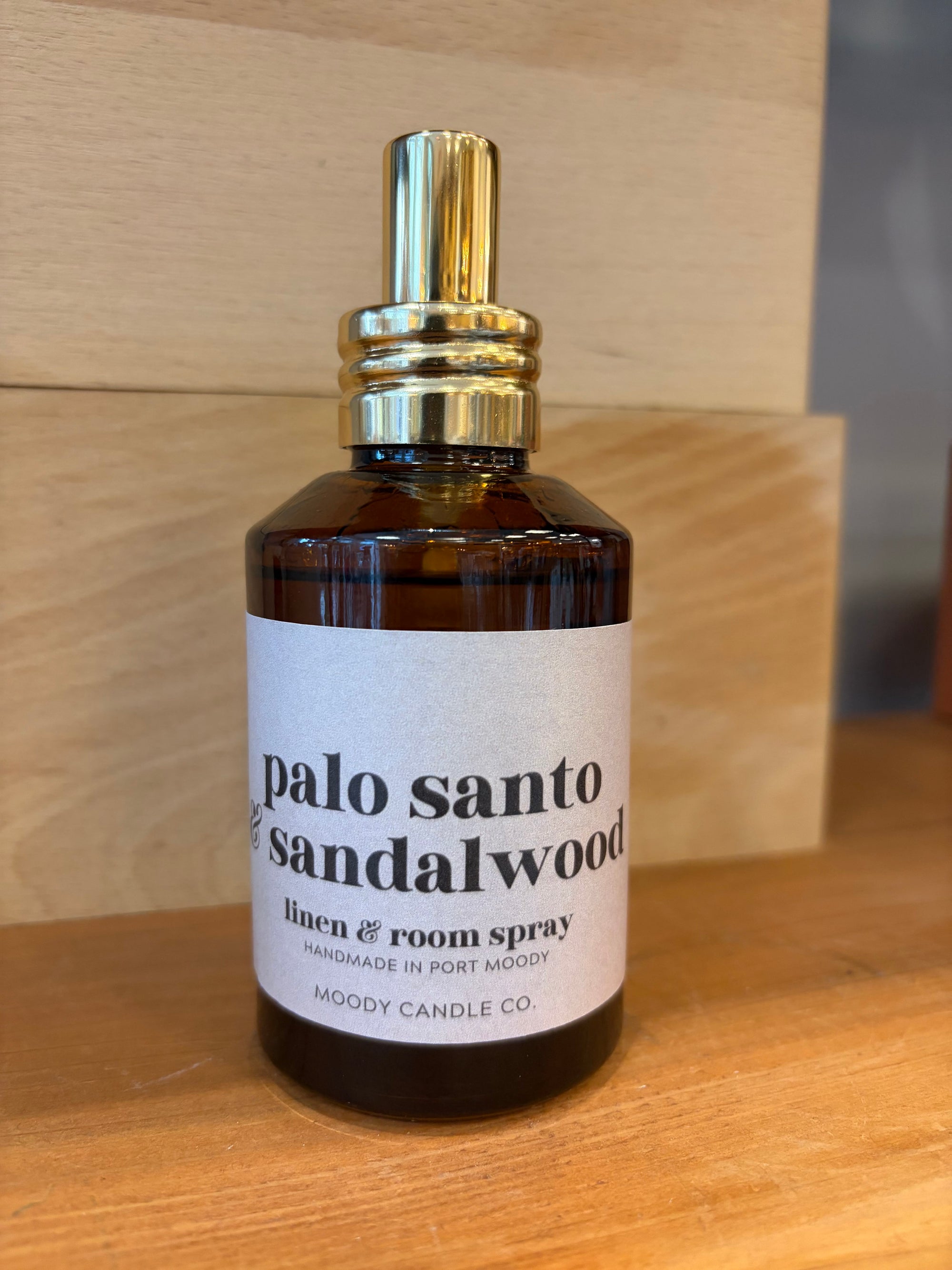 Palo Santo & Sandalwood Room and Linen Spray - Moody Candle Co.