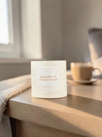 Jasmine & Cedarwood - Moody Candles  Co.