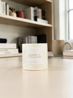 Jasmine & Cedarwood - Moody Candles  Co.