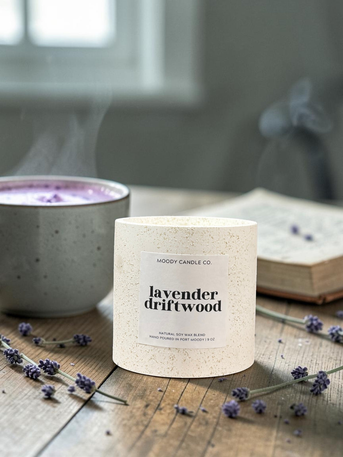Lavender Driftwood - Moody Candles Co.