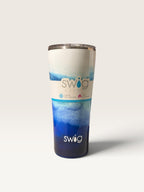 Swig Tumbler - Blue Watercolor Ombré