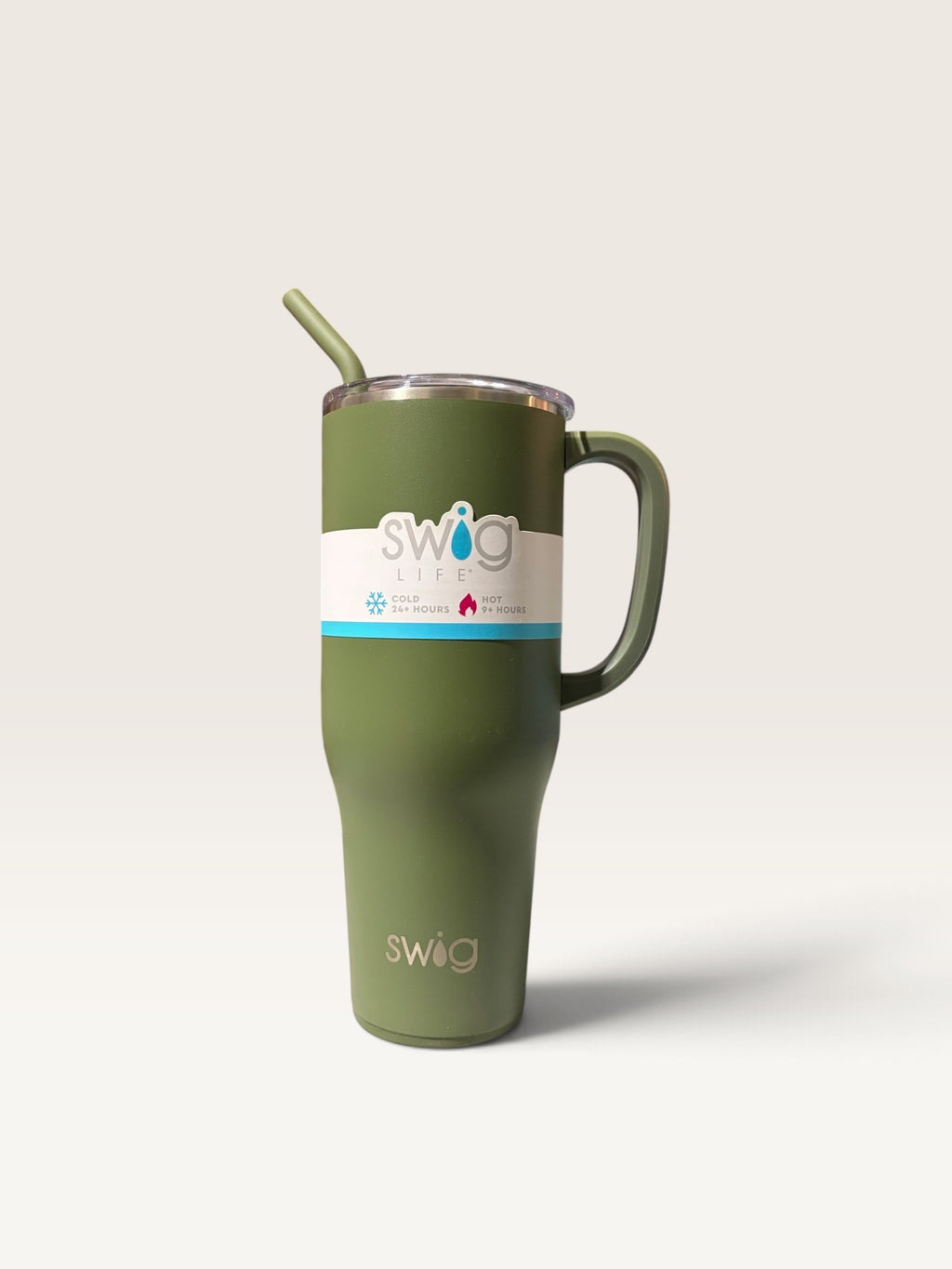 Swig Tumbler Olive Green - 40oz